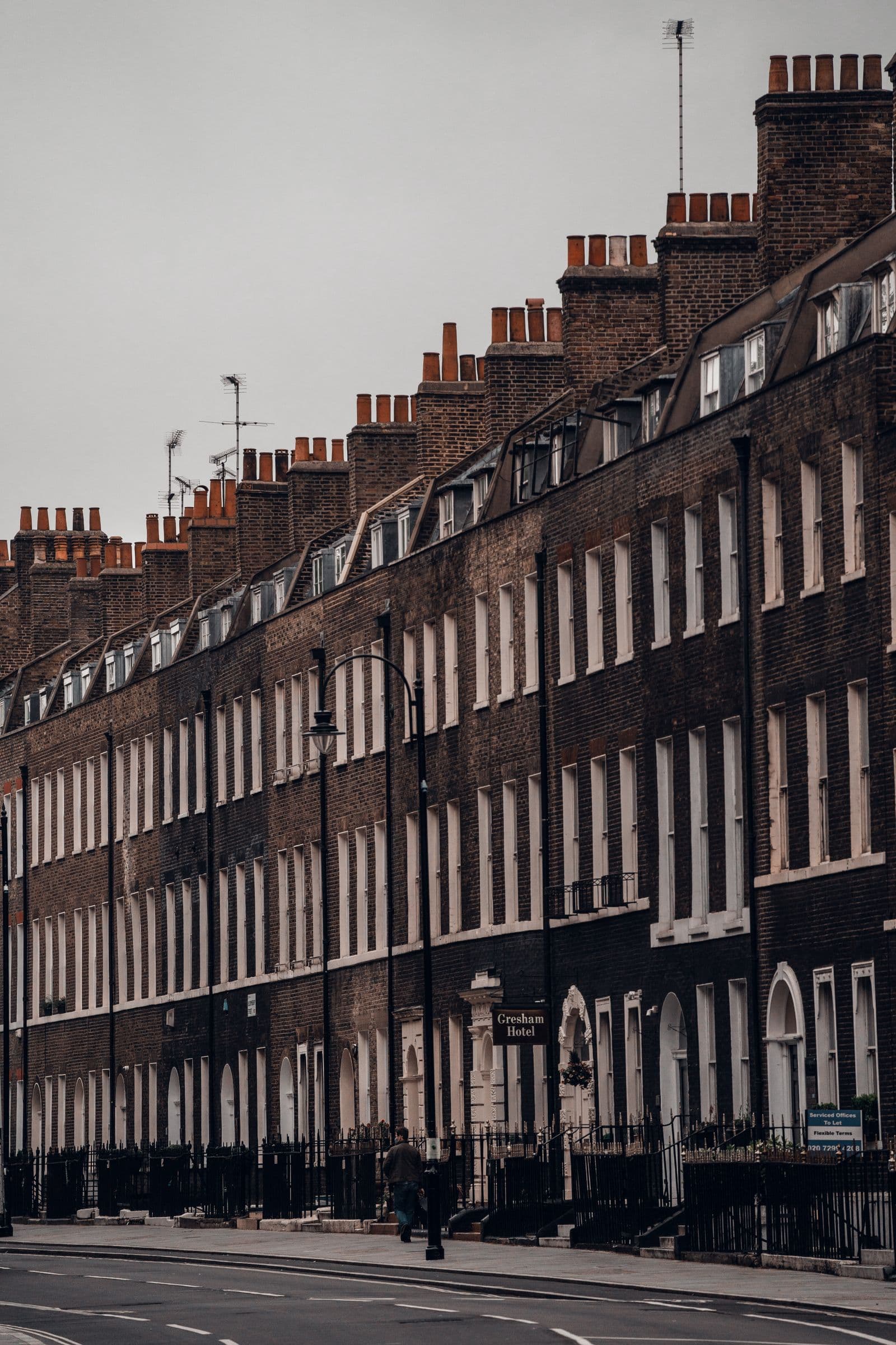 Terraced homes in London